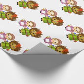 Beauty en het Beast Cadeaupapier (Hoek)