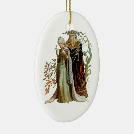 Beauty en het Beast Keramisch Ornament (Rechts)