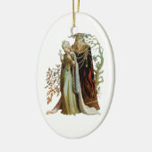 Beauty en het Beast Keramisch Ornament (Links)
