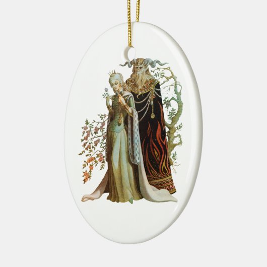 Beauty en het Beast Keramisch Ornament (Links)