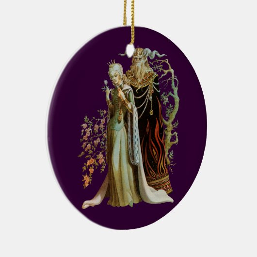 Beauty en het Beast Keramisch Ornament (Rechts)