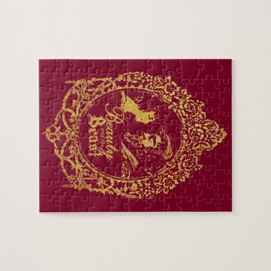 Beauty en het Beast Legpuzzel (Horizontaal)