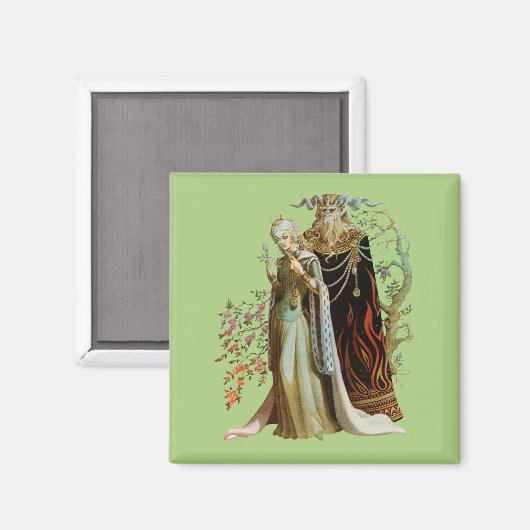 Beauty en het Beast Magneet (Voorkant / Achterkant)