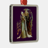 Beauty en het Beast Metalen Ornament (Rechts)