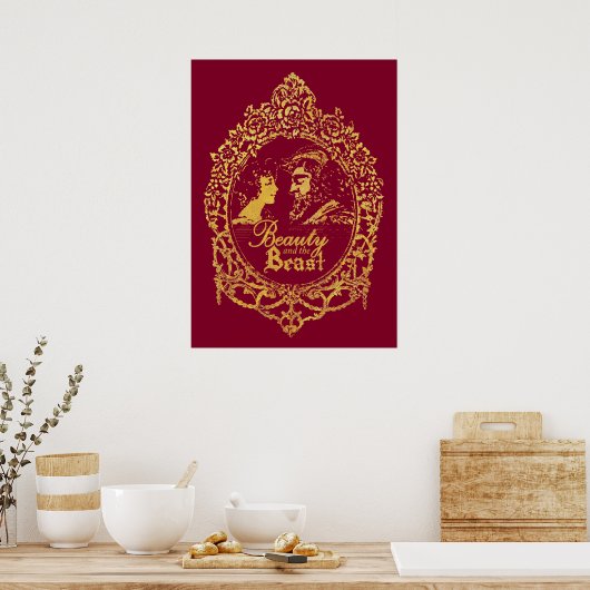 Beauty en het Beast Poster (Keuken)