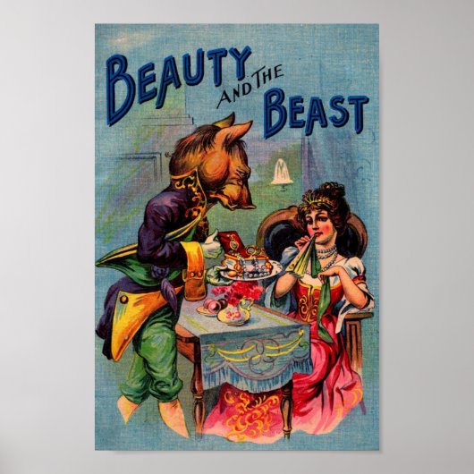 Beauty en het Beast Poster (Voorkant)