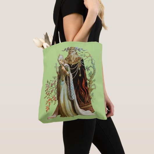 Beauty en het Beast Tote Bag (Dichtbij)