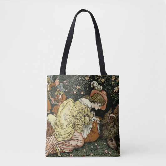 Beauty en het Beast Tote Bag (Voorkant)