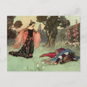 Beauty en het Beast - Warwick Goble Briefkaart (Voorkant)