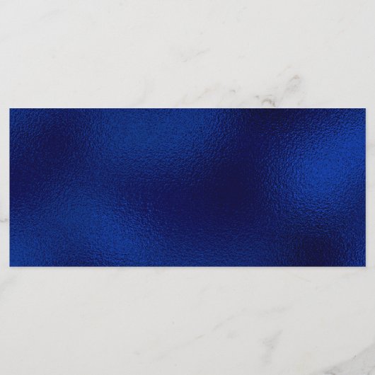 Beauty en het Beest Sprookje Roos op Blauw Menu (Achterkant)