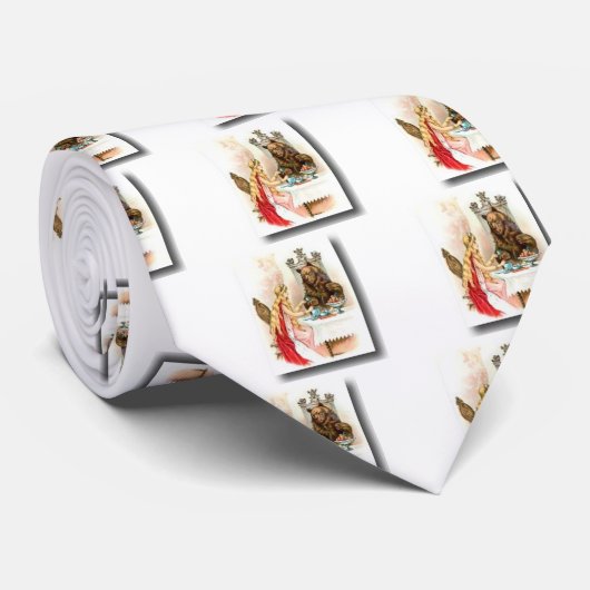 Beauty en het beest stropdas (Opgerold)