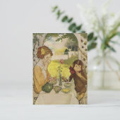 Beauty en het Beest van Jessie Willcox Smith Briefkaart (Staand voorkant)