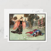 Beauty en het Beest van Warwick Goble Briefkaart (Voorkant / Achterkant)
