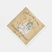 Beauty en het bostsprookje Castle en Roos Servet (Hoek)