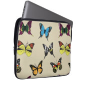 Beauty en het Butterfly-Hoesje Laptop Sleeve (Voorkant Rechts)