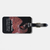 BEAUTY EN PHOENIX, DE DESIGNER VAN DE MODE MAAKT K BAGAGELABEL (Achterkant horizontaal)