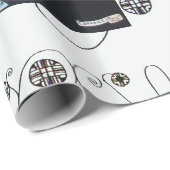 BEAUTY EN PHOENIX, DE DESIGNER VAN DE MODE MAAKT K CADEAUPAPIER (Rol Hoek)