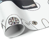 BEAUTY EN PHOENIX, DE DESIGNER VAN DE MODE MAAKT K CADEAUPAPIER (Rol Hoek)