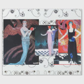 BEAUTY EN PHOENIX, DE DESIGNER VAN DE MODE MAAKT K CADEAUPAPIER (Vlak)