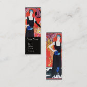 BEAUTY EN PHOENIX, DE DESIGNER VAN DE MODE MAAKT K MINI VISITEKAARTJE (Voorkant / Achterkant)