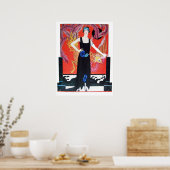 BEAUTY EN PHOENIX, DE DESIGNER VAN DE MODE MAAKT K POSTER (Keuken)