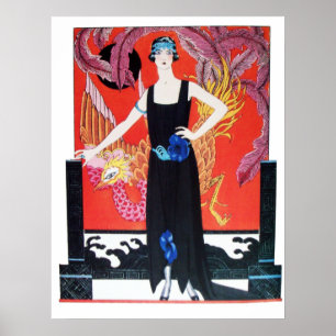 BEAUTY EN PHOENIX, DE DESIGNER VAN DE MODE MAAKT K POSTER