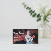 BEAUTY EN PHOENIX, DE DESIGNER VAN DE MODE MAAKT K VISITEKAARTJE (Staand voorkant)