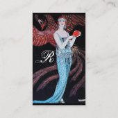 BEAUTY EN PHOENIX, DE DESIGNER VAN DE MODE MAAKT K VISITEKAARTJE (Achterkant)