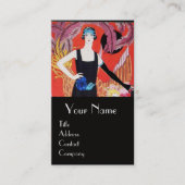 BEAUTY EN PHOENIX, DE DESIGNER VAN DE MODE MAAKT K VISITEKAARTJE (Voorkant)