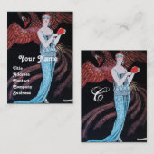 BEAUTY EN PHOENIX, DE DESIGNER VAN DE MODE MAAKT K VISITEKAARTJE (Voorkant / Achterkant)