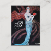 BEAUTY EN PHOENIX, DE DESIGNER VAN DE MODE MAAKT K VISITEKAARTJE (Achterkant)