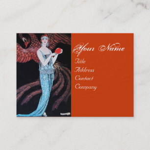 BEAUTY EN PHOENIX, DE DESIGNER VAN DE MODE MAAKT K VISITEKAARTJE