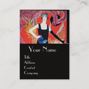 BEAUTY EN PHOENIX, DE DESIGNER VAN DE MODE MAAKT K VISITEKAARTJE