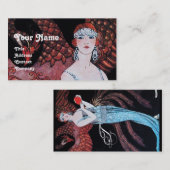 BEAUTY EN PHOENIX, DE DESIGNER VAN DE MODE MAAKT K VISITEKAARTJE (Voorkant / Achterkant)