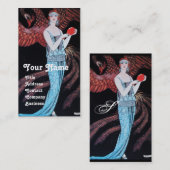 BEAUTY EN PHOENIX, DE DESIGNER VAN DE MODE MAAKT K VISITEKAARTJE (Voorkant / Achterkant)