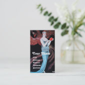 BEAUTY EN PHOENIX, DE DESIGNER VAN DE MODE MAAKT K VISITEKAARTJE (Staand voorkant)