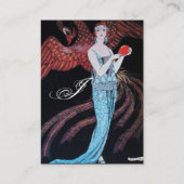 BEAUTY EN PHOENIX, DE DESIGNER VAN DE MODE MAAKT K VISITEKAARTJE (Achterkant)