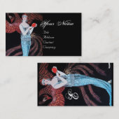 BEAUTY EN PHOENIX, DE DESIGNER VAN DE MODE MAAKT K VISITEKAARTJE (Voorkant / Achterkant)