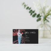 BEAUTY EN PHOENIX, DE DESIGNER VAN DE MODE MAAKT K VISITEKAARTJE (Staand voorkant)