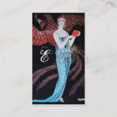 BEAUTY EN PHOENIX, DE DESIGNER VAN DE MODE MAAKT K VISITEKAARTJE (Achterkant)