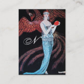 BEAUTY EN PHOENIX, DE DESIGNER VAN DE MODE MAAKT K VISITEKAARTJE (Achterkant)