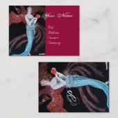 BEAUTY EN PHOENIX, DE DESIGNER VAN DE MODE MAAKT K VISITEKAARTJE (Voorkant / Achterkant)