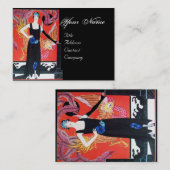 BEAUTY EN PHOENIX, DE DESIGNER VAN DE MODE MAAKT K VISITEKAARTJE (Voorkant / Achterkant)