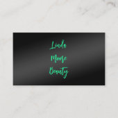 Beauty Esthetician Visitekaartje (Voorkant)