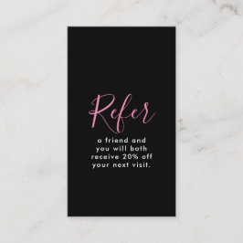 Beauty Esthetiek Salon QR Code Afspraak Aanbevelingskaartje