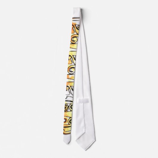 Beauty European Halloween Neckties Stropdas (Achterkant)