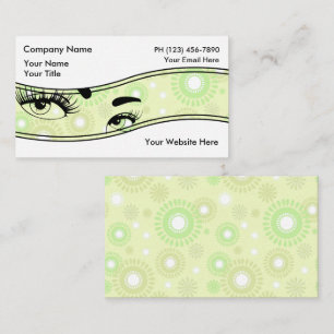 Beauty Eyelash Visitekaartjes