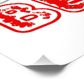 Beauty Flower Line Art Typography Design Poster (Hoek)