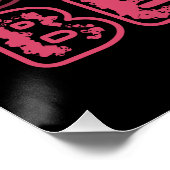 Beauty Flower Line Art Typography Poster (Hoek)