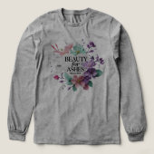 Beauty for Ashes Tri-Blend Shirt (Voorkant)